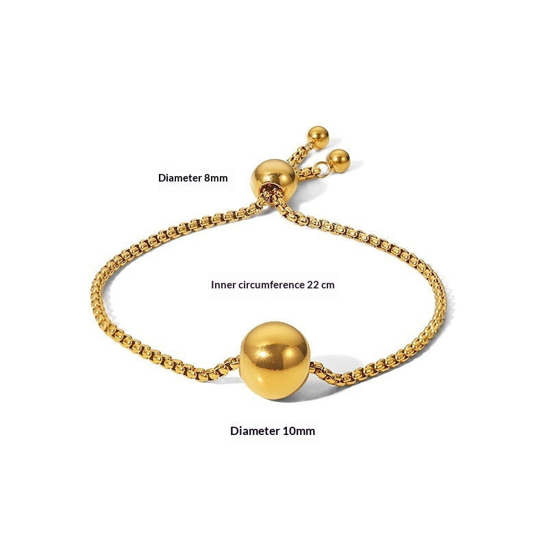 Gold Adjustable Bracelet Set