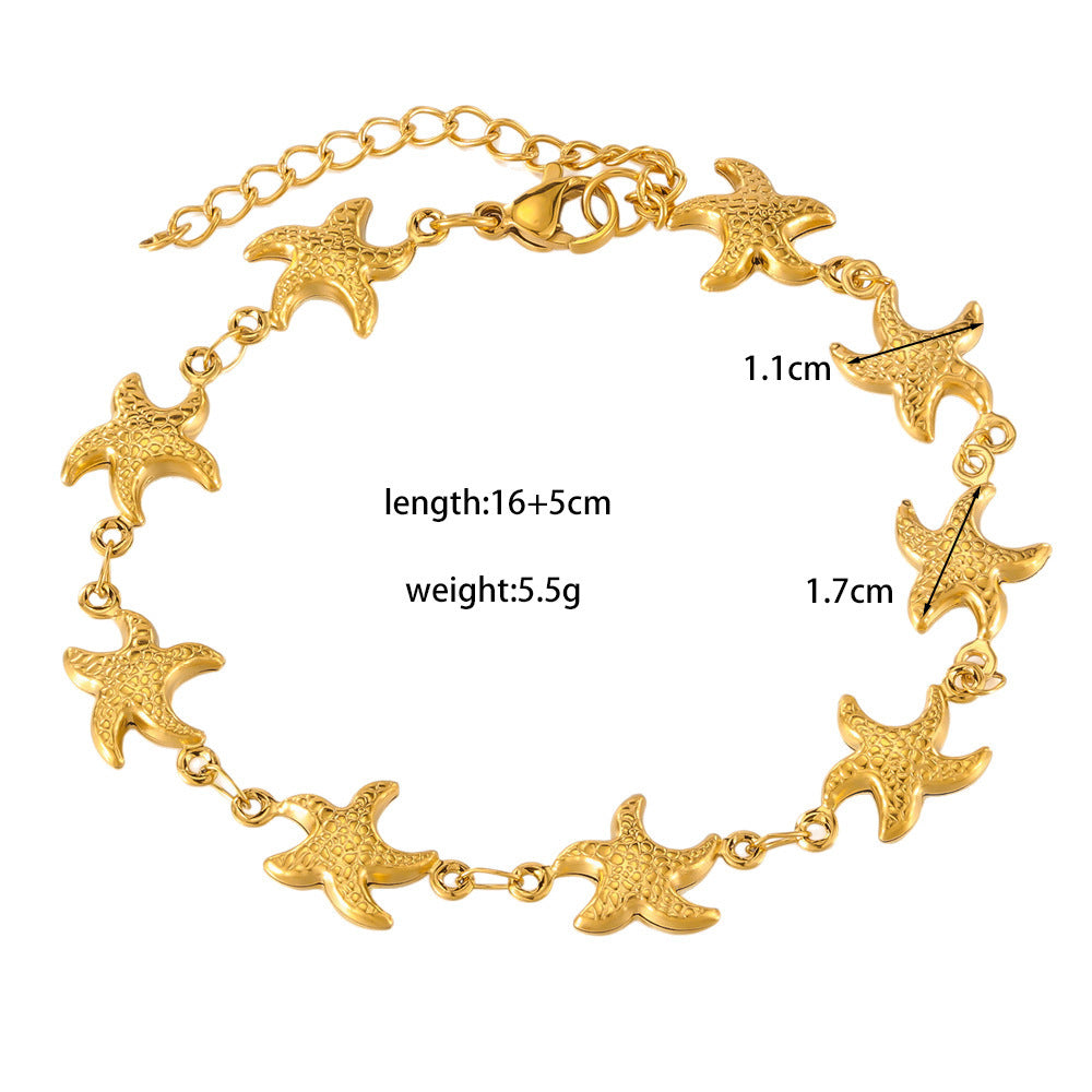 Starfish Jewelry Set