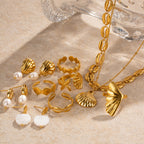 Versatile Seashell And Ocean Elements