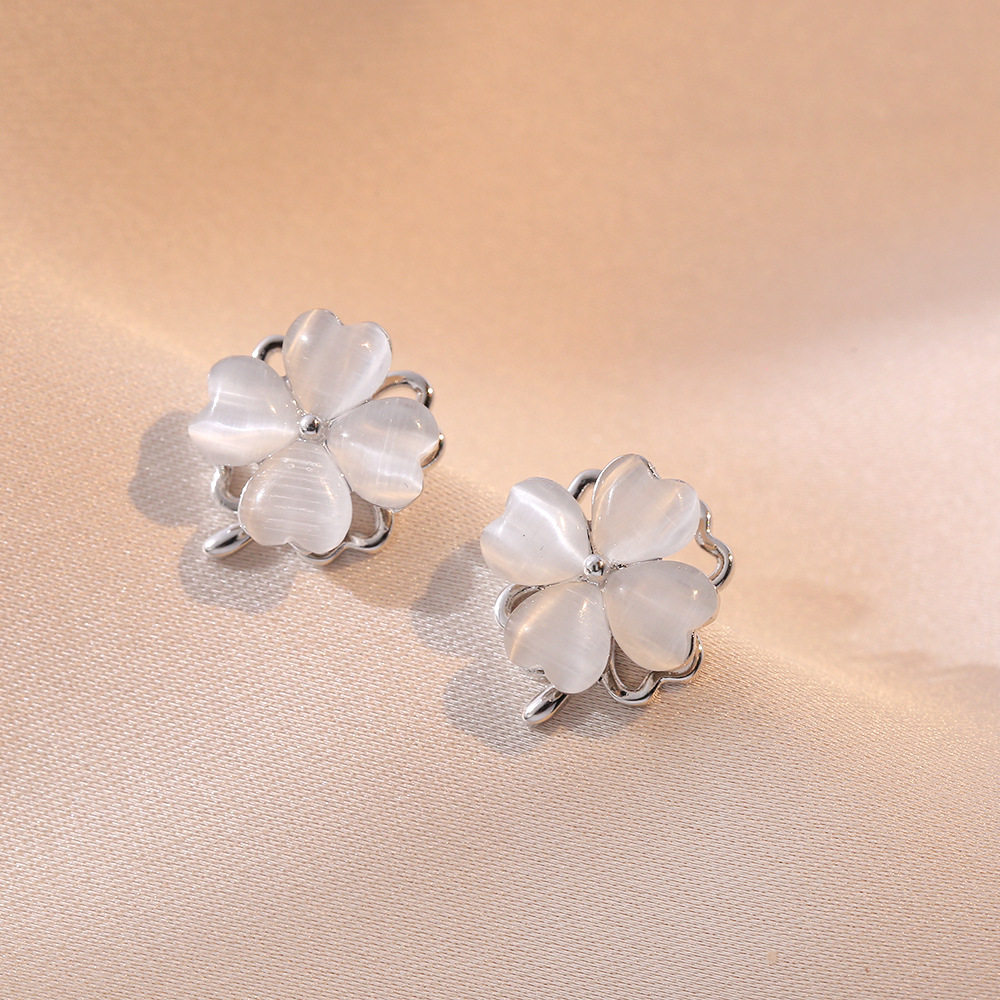 Four-Leaf Clover Rotatable Jewelry Set