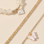 Three-piece Butterfly Jewelry